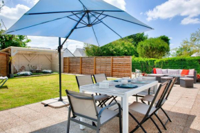 Grande maison et beau jardin pour 8